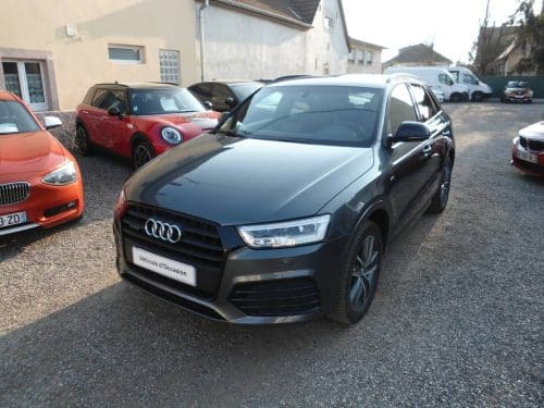 Audi Q3 2.0 TDI 150 QUATTRO S TRONIC MIDNIGHT SERIES 1ERE MAIN ORIGINE FRANCE 26900 euros