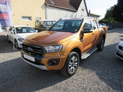 Ford Ranger (6) 2.0 ECOBLUE 213 AUTO SUPER CAB WILDTRAK ORIGINE FRANCE 49 000KMS TVA RECUPERABLE 39900 euros