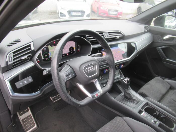 Audi Q3 Sportback TFSI E 245 CH SLINE 1ERE MAIN ORIGINE FRANCE – Image 12