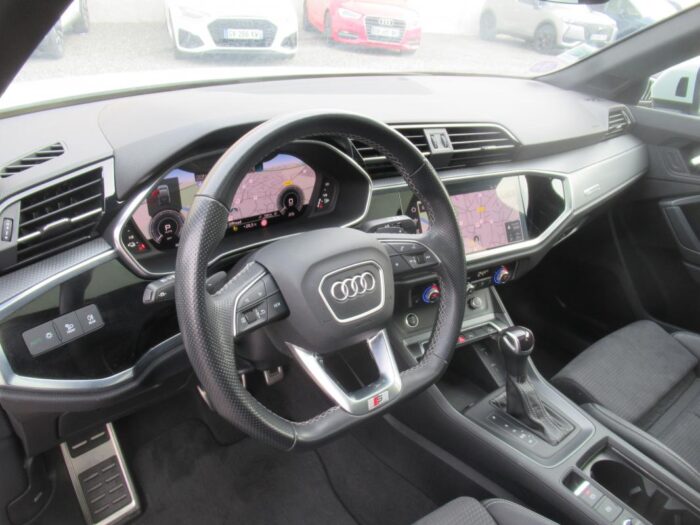 Audi Q3 Sportback TFSI E 245 CH S line FULL OPTIONS 1ERE MAIN FRANCE TVA RECUPERABLE – Image 12